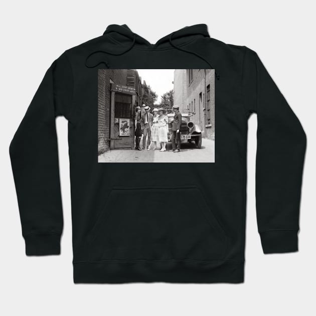 The Krazy Kat Speakeasy, 1921. Vintage Photo Hoodie by historyphoto